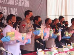 Polisi Bongkar Penyelundupan 189 Kg Sabu di Aceh, 2 Pelaku Ditangkap