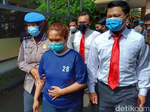 Tertunduk Lesu, Penipu Minyak Goreng Murah Diringkus Polisi