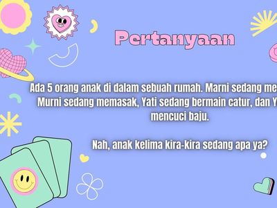 Jangan Ngaku Cerdas Kalau Tak Bisa Jawab Semua Tebak-tebakan Receh Ini