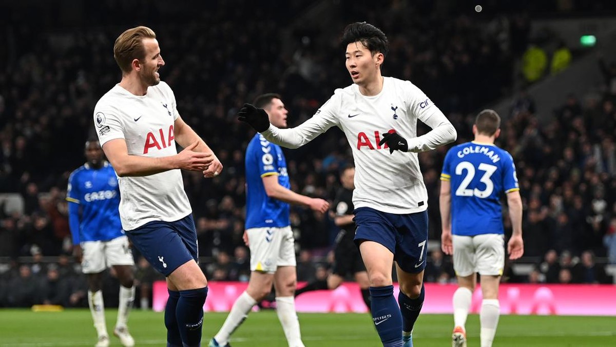 Tottenham Hotspur libas Everton 5-0. (Foto: Getty Images/Shaun Botterill)