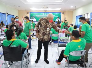 Ganjar Minta Pelatihan Difabel Pakai Asesmen untuk Optimalkan Skill
