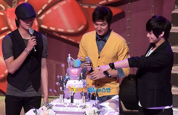 Jung Il Woo, Kim Bum, dan Lee Min Ho/Newsen Jung Il Woo, Kim Bum, dan Lee Min Ho