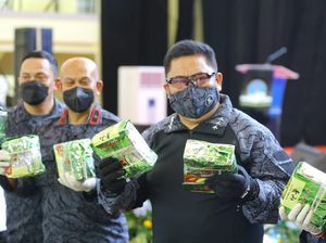 BNN Sita 121 Kg Sabu di Januari-Februari, 10 Orang Jadi Tersangka