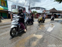 Pemprov Sulsel Baru Mau Tuntaskan Kerusakan Jalan Antang Makassar Tahun Depan