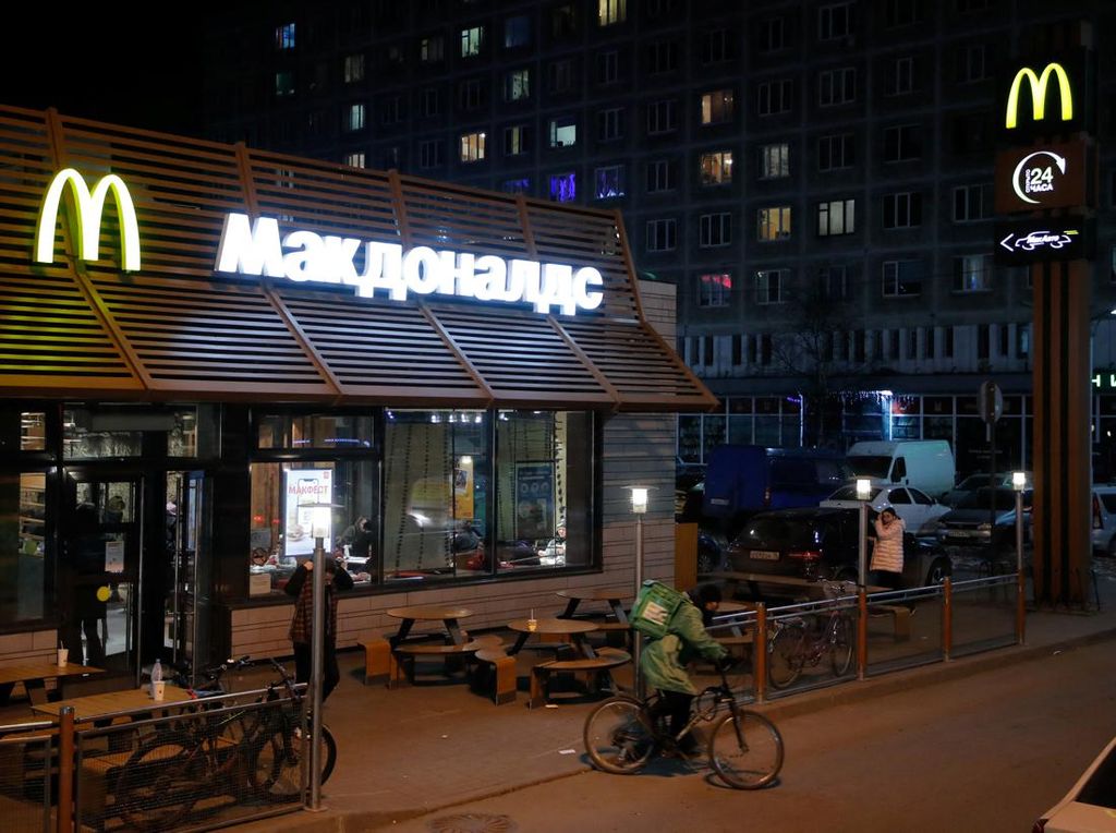 McDonalds di Rusia Bakal Ganti Nama