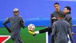PSG Panaskan Mesin Jelang Hadapi Real Madrid di Liga Champions