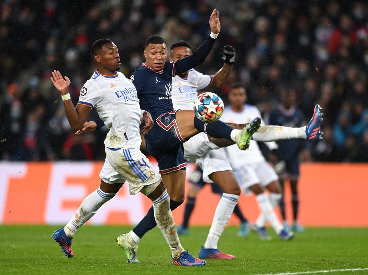 Kylian Mbappe saat melawan Real Madrid di Liga Champions musim lalu. (Foto: Shaun Botterill/Getty Images)