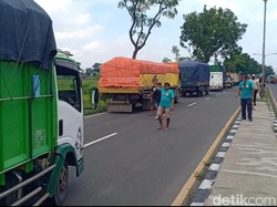 Sopir Truk di Nganjuk Di-sweeping, Diajak Mogok Kerja-Demo ODOL