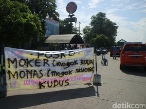 Protes Sanksi ODOL, Ratusan Sopir Truk di Kudus Mogok 2 Hari
