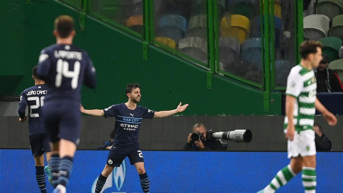 Manchester City dilarang lengah saat menjamu Sporting CP meski sudah unggul 5-0 (Getty Images/Mike Hewitt)