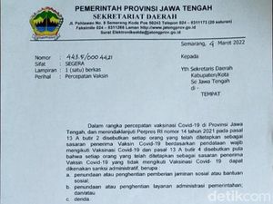 SE Pemprov Jateng Tidak Vaksin Bansos Ditunda, Dinkes: Lacak Via NIK