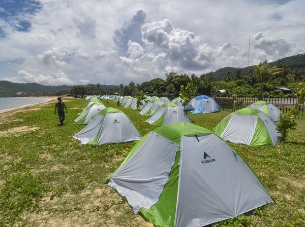 Unik! Ada Penginapan Tenda untuk Penonton MotoGP Nih di Lombok