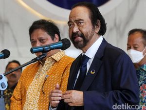 Airlangga Bertemu Surya Paloh di DPP Golkar Besok