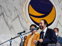 Bahas Penundaan Pemilu Bareng Airlangga, Surya Paloh Tak Mau Ada Polemik