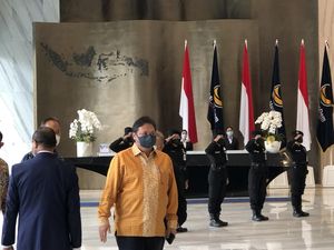 Airlangga Bertandang ke NasDem Tower Temui Surya Paloh, Bahas Apa?