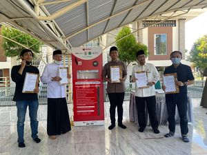 ATM Sampah Ini Diparkir di Masjid, DMI Sulsel: Dukung Sustainability