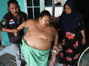 Bocah Asal Bekasi Ini Berbobot 115 Kilogram