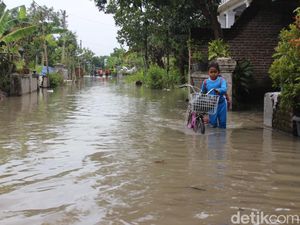 Dua Sungai Meluap Rendam 2.166 Rumah dan 738 Hektare Lahan di Jombang