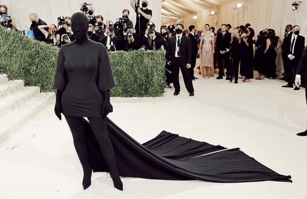 Foto: instagram,com/kimkardashian Kim Kardashian di Met Gala 2021/
