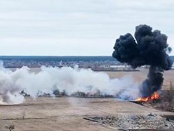 Lagi-lagi Serangan Rusia Sasar Bandara di Ukraina