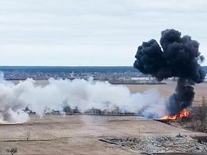 Lagi-lagi Serangan Rusia Sasar Bandara di Ukraina