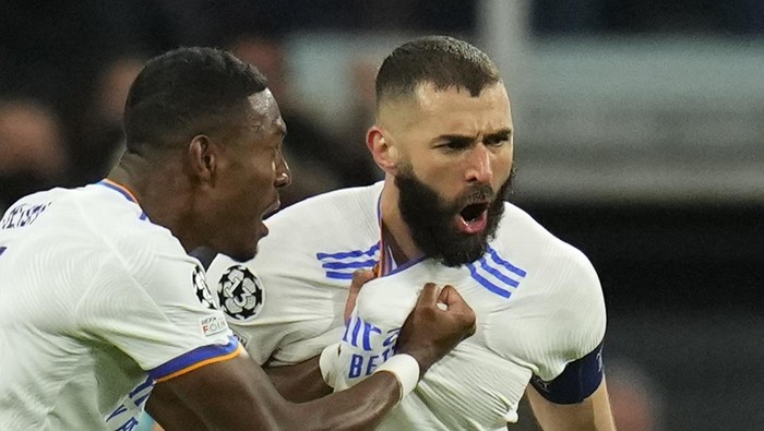Madrid Vs PSG Hattrick Benzema Bawa El Real ke