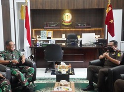 Kajati Banten yang Baru Silaturahmi ke Gubernur hingga Tokoh Ulama