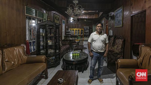 Lipsus Ibu Kota Negara Nusantara, Lipsus IKN Nusantara Erwin Mushal, warga Desa Bukit Raya, pemilik salah satu penginapan di Kelurahan Sepaku, Kecamatan Sepaku, Kalimantan Timur, Minggu, 13 Februari 2022.