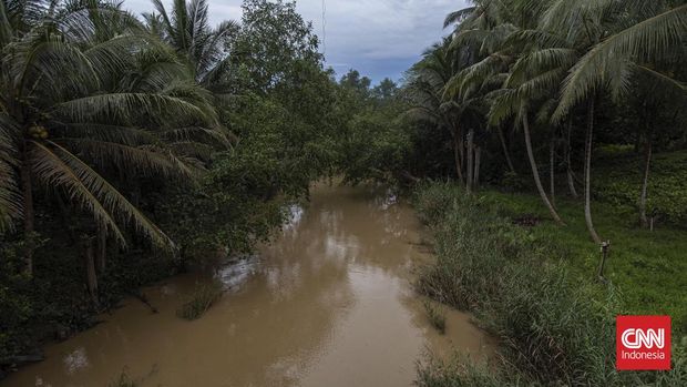 Lipsus Ibu Kota Negara Nusantara, Lipsus IKN Nusantara Kondisi Sungai Sepaku. Kalimantan Timur, Sabtu, 12 Februari 2022.