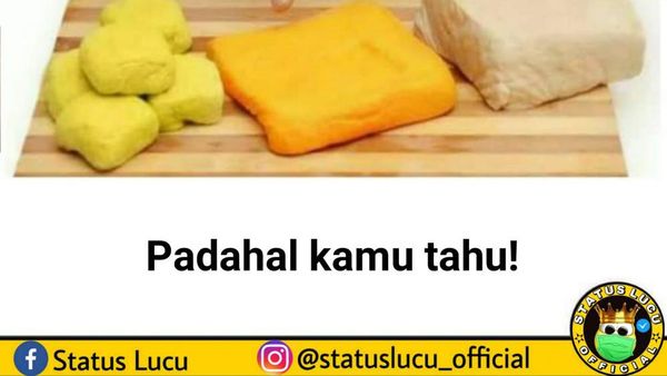10 Meme Tentang Tahu Ini Bikin Bingung sekaligus Ngakak