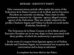 Hati-hati! Paris Fashion Week Peringatkan soal Pencurian Identitas