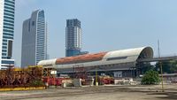 Pernah Lihat Bagian Dalam Stasiun LRT Jabodebek Pancoran? Cek Nih