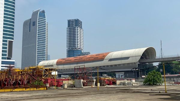 Pernah Lihat Bagian Dalam Stasiun LRT Jabodebek Pancoran? Cek Nih