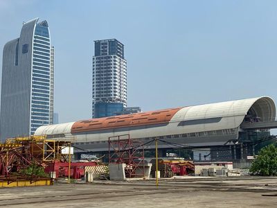 Pernah Lihat Bagian Dalam Stasiun LRT Jabodebek Pancoran? Cek Nih
