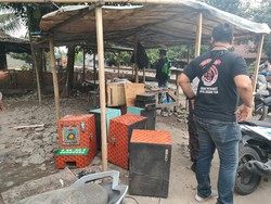 Kampung Narkoba di Deli Serdang Sumut Digerebek Polisi, 4 orang Diamankan