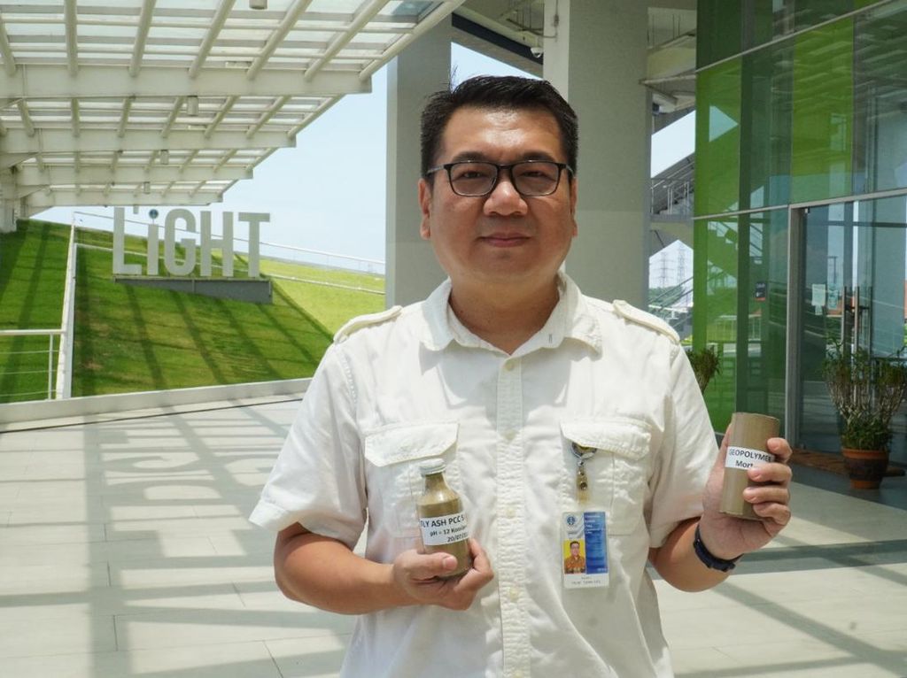 Gubes UK Petra Daur Ulang Limbah Abu Terbang Jadi Pengganti Semen Beton Gubes UK Petra Daur Ulang Limbah Abu Terbang Jadi Pengganti Semen Beton
