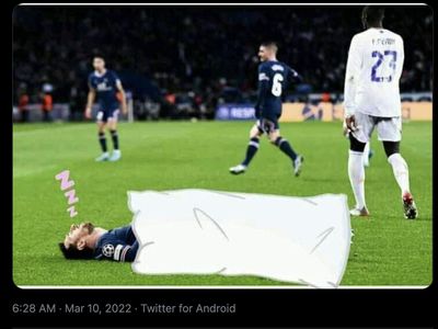 Ragam Meme Messi Usai PSG Kandas, Dibilang Tidur Lawan Madrid