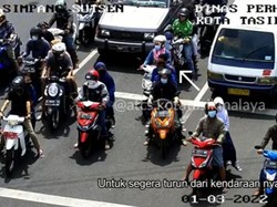 Viral Pelajar Berjamaah Tak Pakai Helm, Ada yang Bermotor Pelat Merah