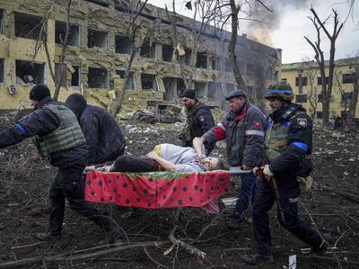 Penampakan Rumah Sakit di Ukraina yang Hancur Akibat Gempuran Rusia