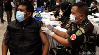 Gelar Vaksinasi Booster, Gedung Juang Sukabumi Diserbu Warga