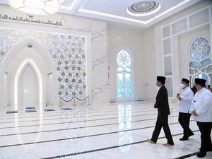 Ini Masjid At-Thohir yang Diresmikan Jokowi