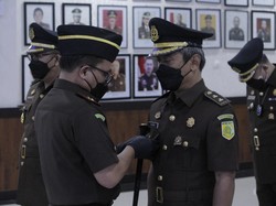 Kajati Banten Lantik Kajari Baru Cilegon-Pandeglang: Hindari Perbuatan Tercela