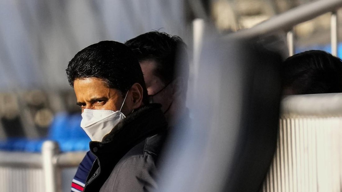Presiden PSG Nasser Al-Khelaifi bakal diinvestigasi UEFA (AP/Manu Fernandez)