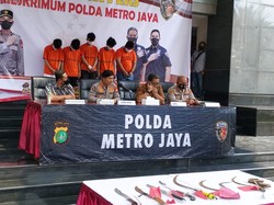 Polisi: Gangster Serang Warga di Depok demi Unjuk Kekuatan Kelompok
