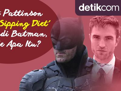 Mengenal Sipping Diet, Dilakukan Robert Pattinson untuk Jadi Batman
