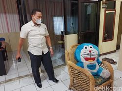 Residivis di Bengkulu Kedapatan Simpan Sabu dalam Boneka Doraemon