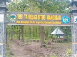 Situs Mangiran di Tengah Hutan Saradan Peninggalan Majapahit