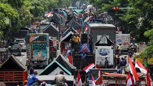 Sopir Truk Ramai-ramai Demo Tolak Aturan ODOL