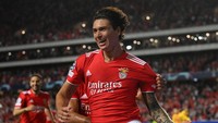 Teranyar, Arsenal mau incar penyerang muda Benfica yakni Darwin Nunez. Musim ini, pemain asal Uruguay itu sudah bikin 20 gol dari 22 laga di Liga Portugal  (Getty Images/David Ramos)
