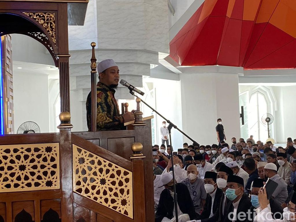 ASS Sterilkan Masjid 99 Kubah dari Politik, Politisi Naik Mimbar Diseleksi